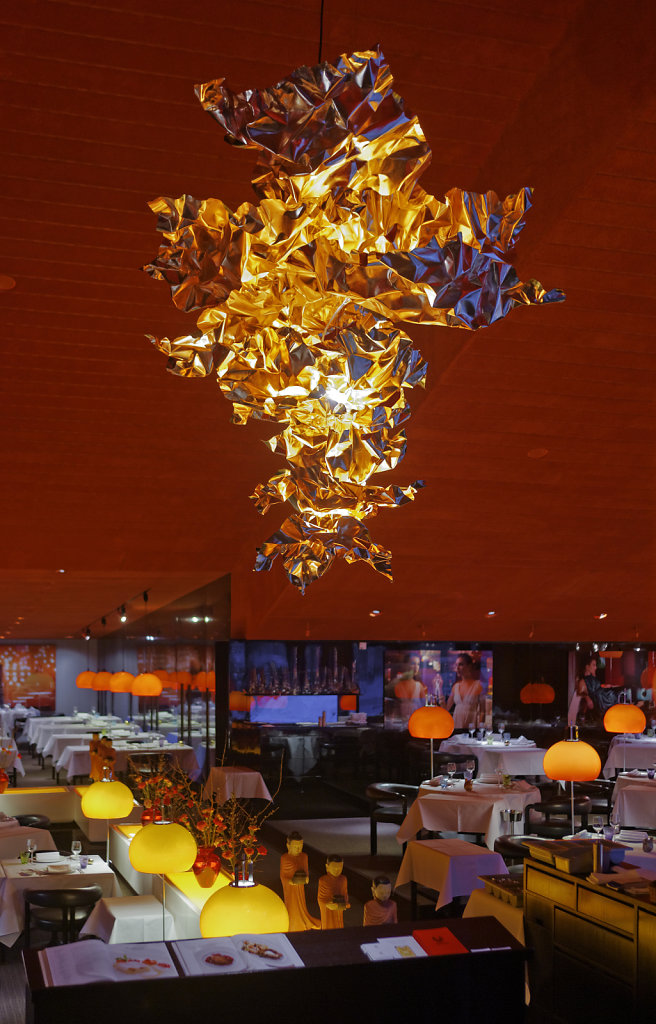 Restaurant Tantris, München, Lichtobjekt: Lichtlauf