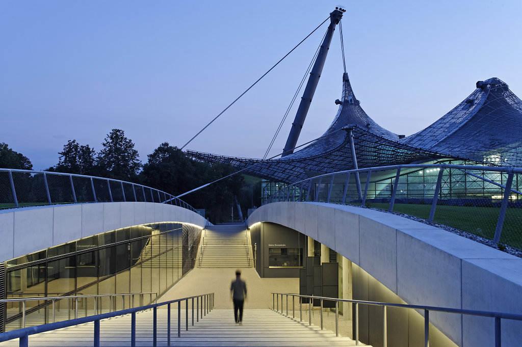 Neue Kleine Olympiahalle, München, Architekturbüro: Auer + Weber, Lichtplanung: Pfarré Lighting Design