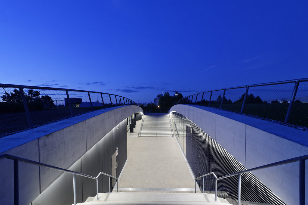 Neue Kleine Olympiahalle, München, Architekturbüro: Auer + Weber, Lichtplanung: Pfarré Lighting Design