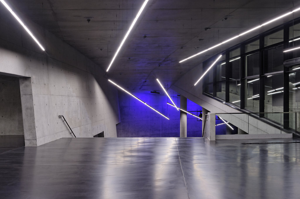 Neue Kleine Olympiahalle, München, Architekturbüro: Auer + Weber, Lichtplanung: Pfarré Lighting Design